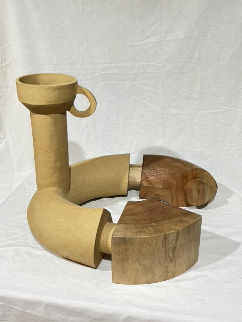 Escultura de ceràmica