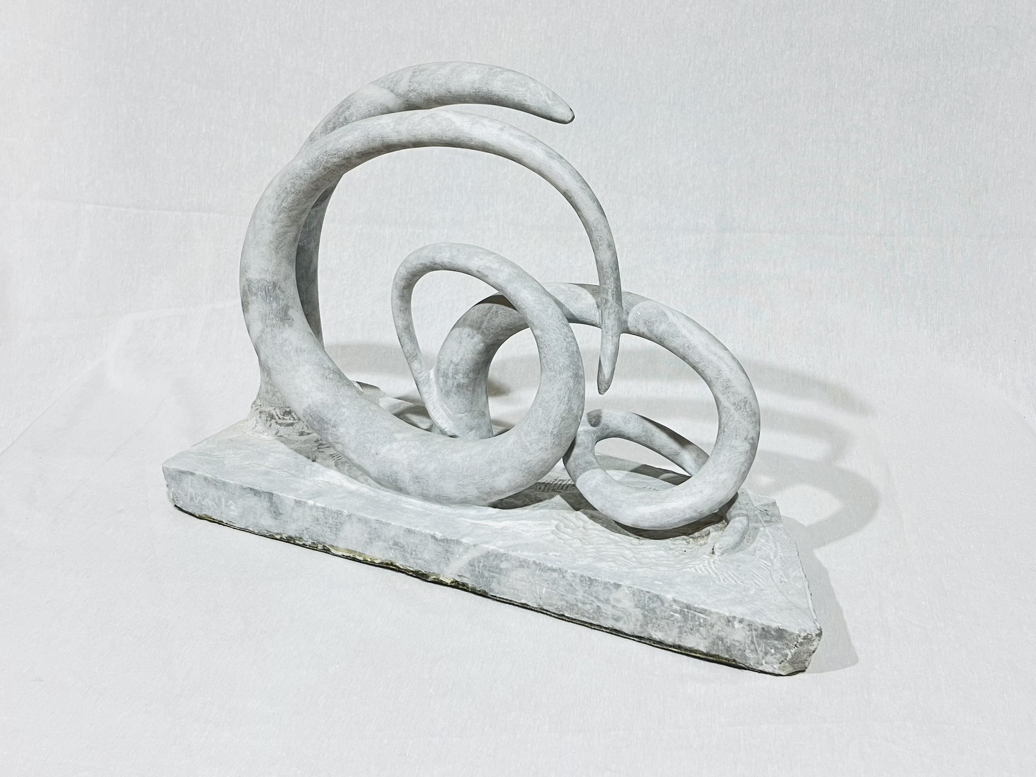 Escultura de mármol